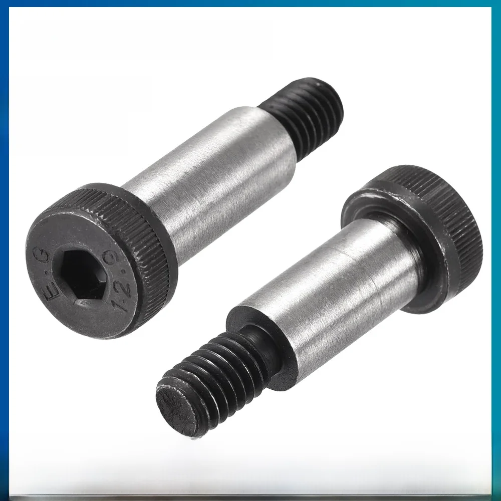 Vis à épaulement à douille hexagonale M5 M6 M8 M10 M12 M16 12.9, boulon d'épaule en acier haute résistance, vis à roulement à rouleaux, 1 à 5 pièces