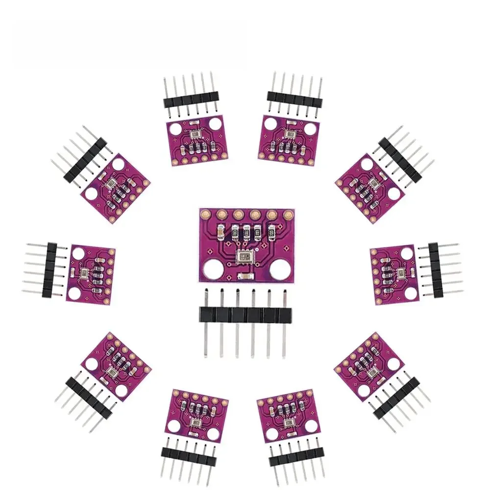 1-10 sztuk BME280 BMP280-3.3V 5V moduł cyfrowy ciśnienie barometryczne moduł czujnika wysokości płytka atmosferyczna I2C dla Arduino — zdjęcie produktu 7