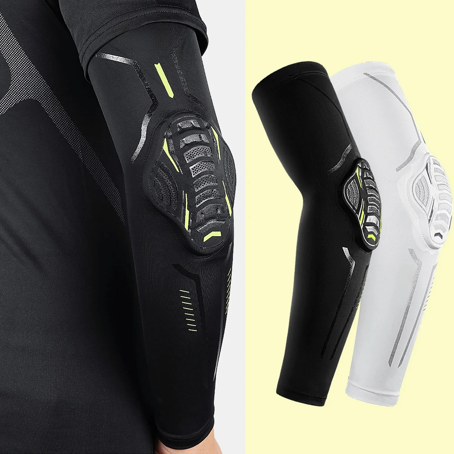 AliExpress Kyncilor 1 PCS Elastic Basketball Elbow and Arm Protectors Fitness Running and Cycling Sports Shock-absorbing Honeycomb Elbow Protectors