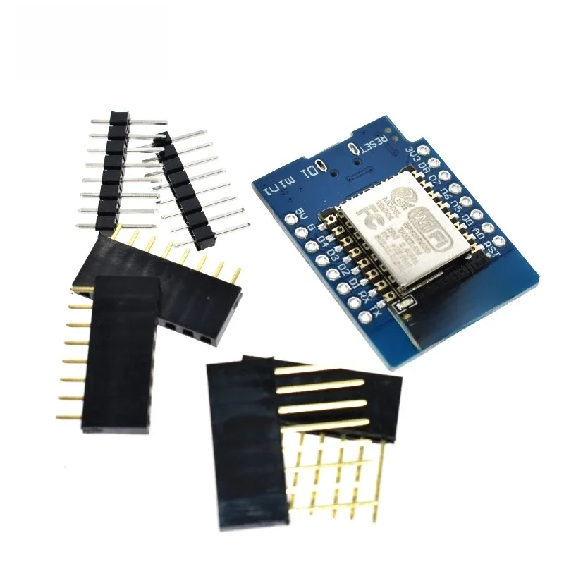 EQV D1 Mini ESP8266 ESP-12 ESP-12F CH340G CH340 V2 USB WeMos WIFI Development Board D1 Mini NodeMCU Lua IOT Board 3.3V With Pins — zdjęcie 2