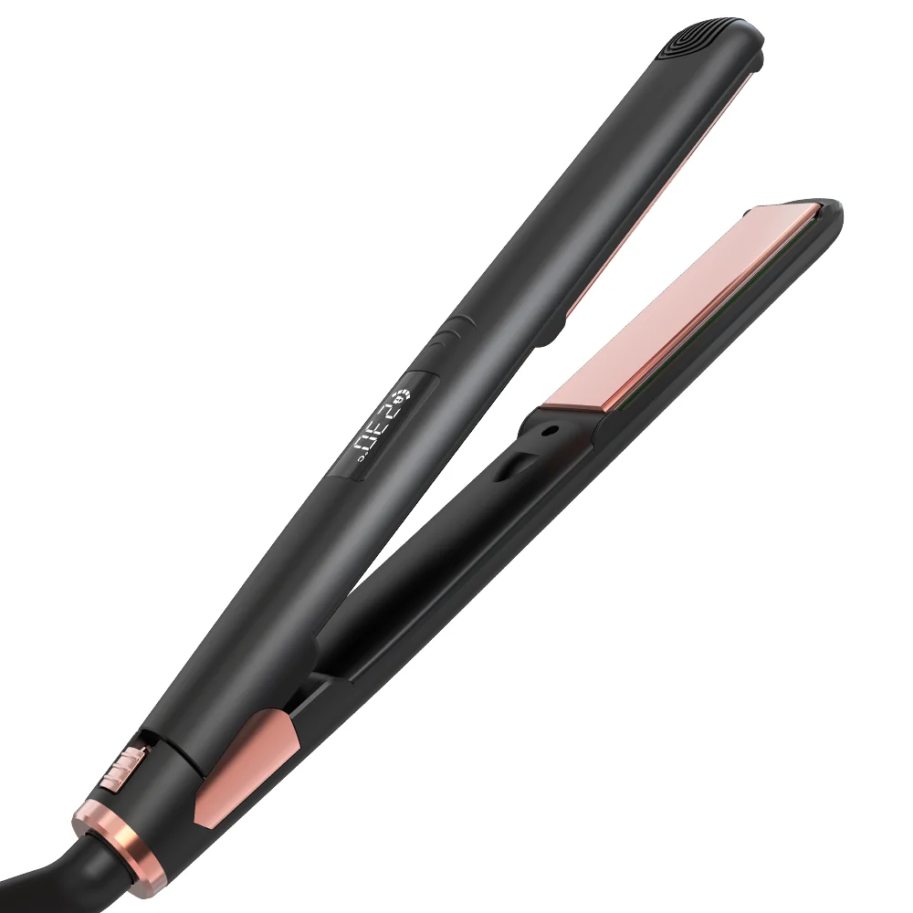 

Утюжок для выпрямления и завивки, кератиновый уход, 240 ° С / 450 ° F, выпрямитель для волос против пушистости, восстанавливает поврежденные волосы, профессиональная укладка