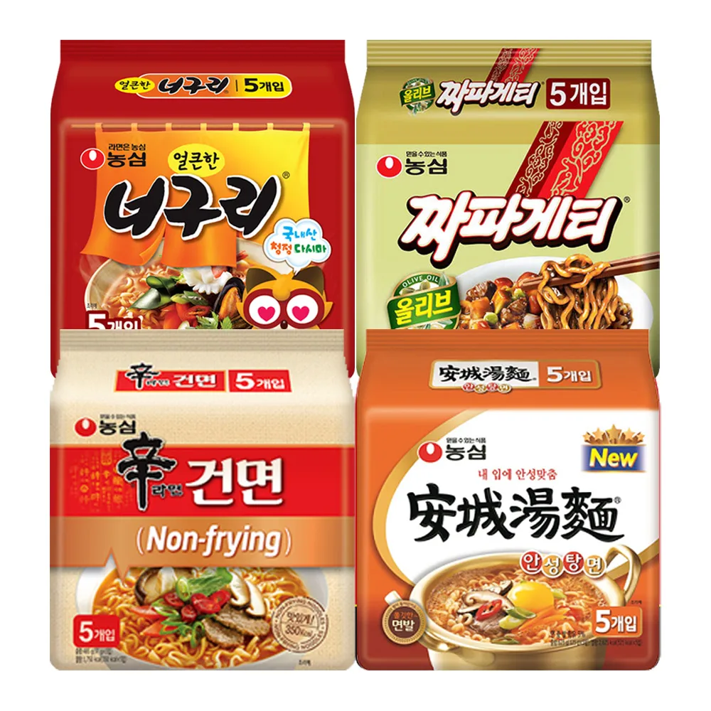 Nongshim حقيبة مختلطة ، 20 حقيبة