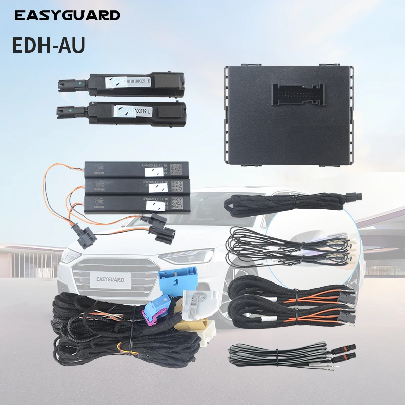 EASYGUARD Comfort Access Touch Door Handle Keyless Entry Fit For Audi A3 A4 A5 Q5 20-22 with OEM Push Start Button Only