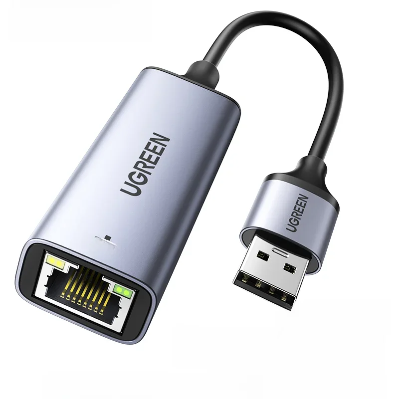 UGREEN USB 3.0 Ethernet Adapter USB 2.0 karta sieciowa do RJ45 Lan na PC Windows 10 Xiaomi Mi Box 3/S przełącznik do nintendo Ethernet USB — zdjęcie produktu 7