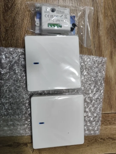Wireless Smart Switch Light 433Mhz RF 86 Wall Panel Switch with Remote Control Mini Relay Receiver 220V Home Led Light Lamp Fan photo review