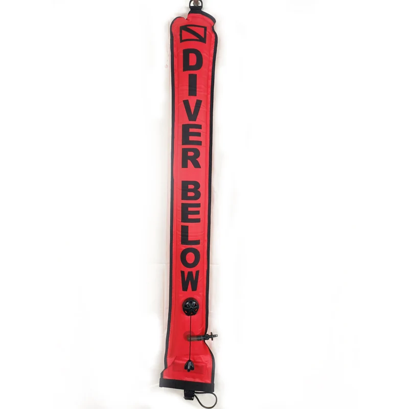 سكوبا الغوص SMB إشارة نفخ الغوص علامة 1.2 م 1.5 م 1.8 م أنبوب #2