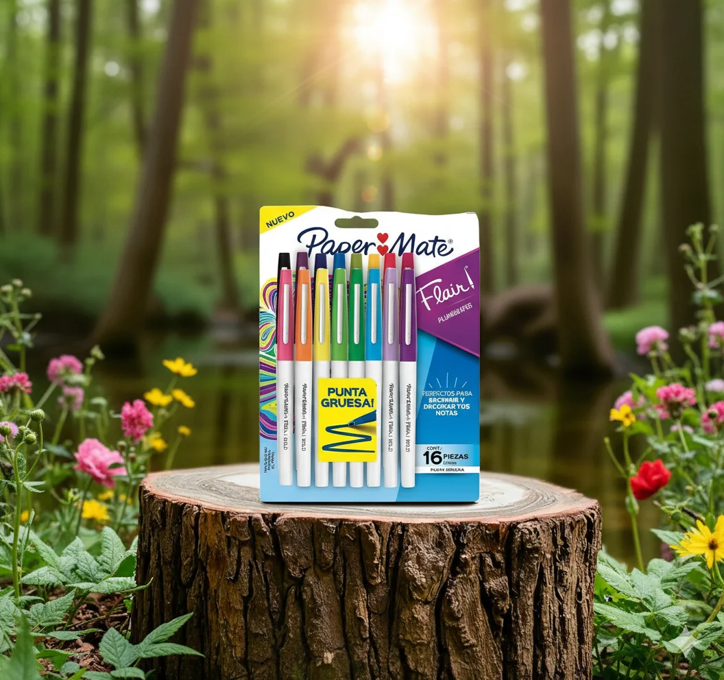 Set Flair Paper Mate C/16 Pzas Bold Tip Multicolor