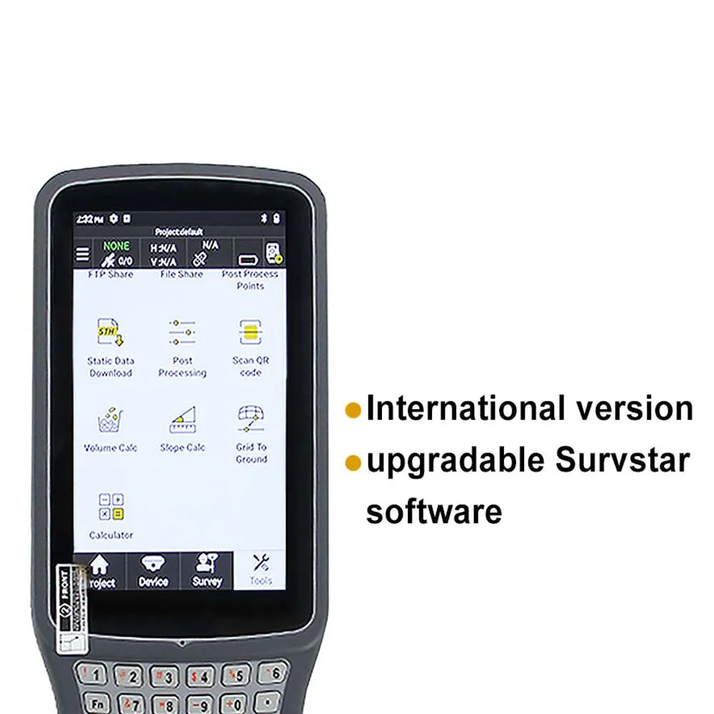 International Version South SurvStar Software Land Surveying Field Software Upgradable Survstar Software for SOUTH Gnss Gps Rtk