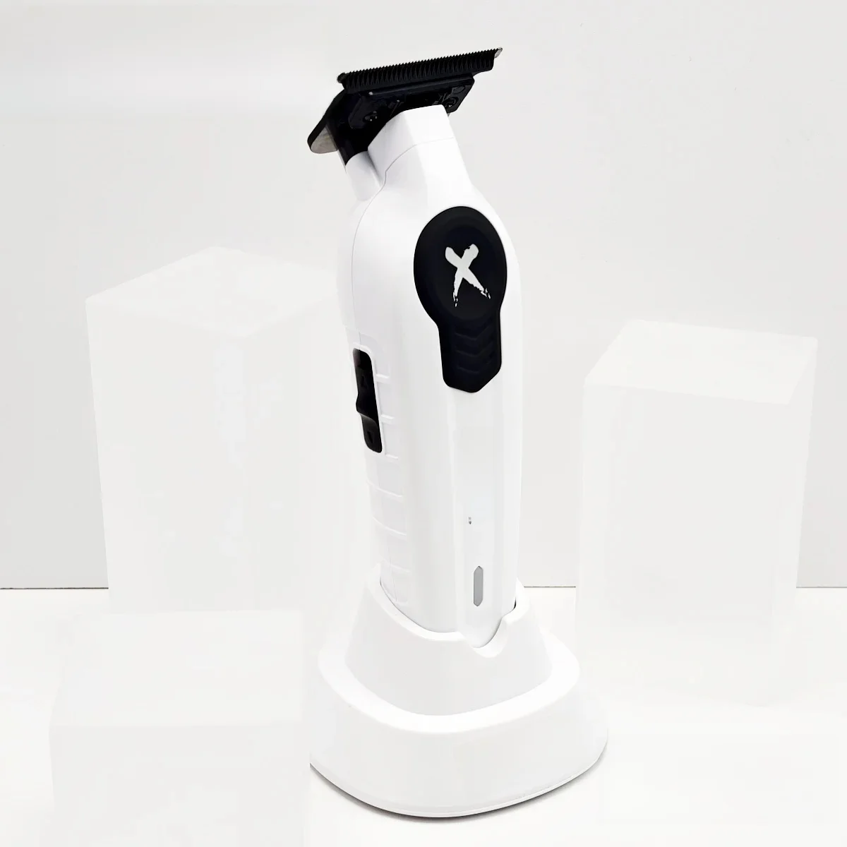 BRDCLIP X Series White FA1T 7700RPM Profesjonalna elektryczna maszynka do strzyżenia włosów dla mężczyzny rzeźba DLC Blade Barber Shop Tool — zdjęcie 2
