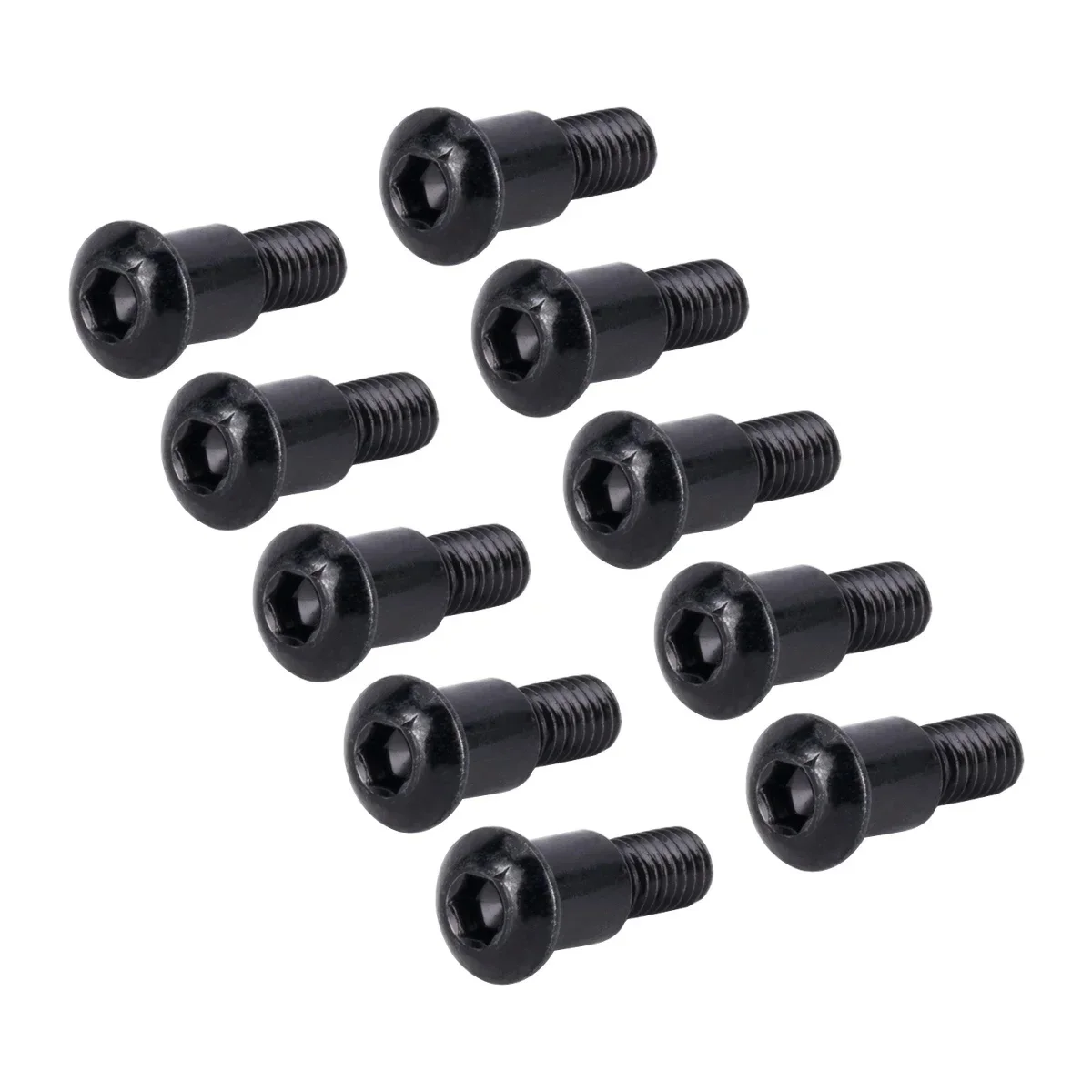 Vis d'épaule Kingpin à bouton hexagonal M3x4x10mm, 10 pièces pour voiture 1/10 RC Axial SCX10 AR44 AR45 Vanquish F10 Capra F9, axe