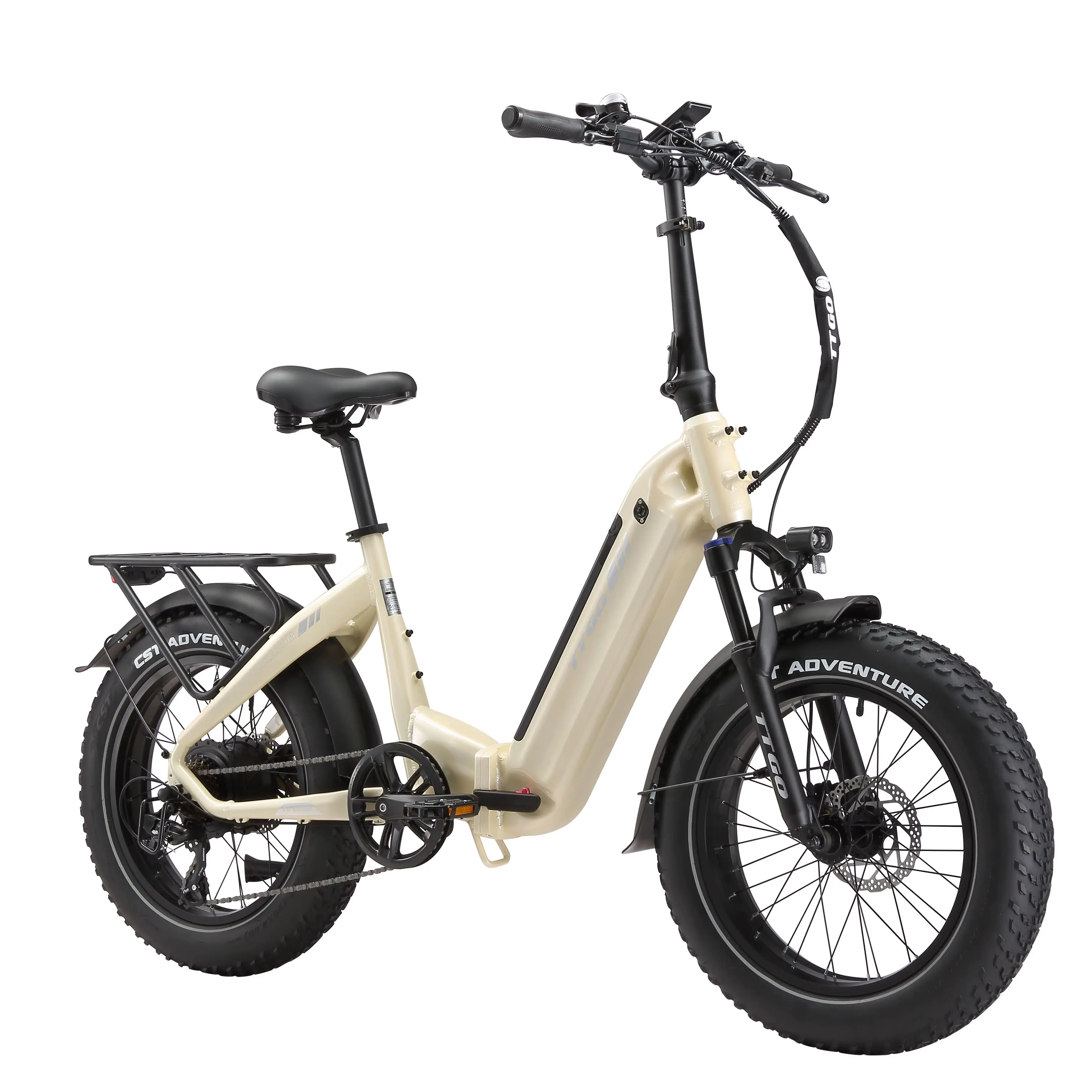 TTGO F6Boost 20 Zoll faltbares Elektrofahrrad mit dicken Reifen + 48V 18Ah + 250W + 70Nm Drehmomentsensor + herausnehmbarer Akku + 150KM Reichweite + hydraulische Scheibenbremsen + Shimano