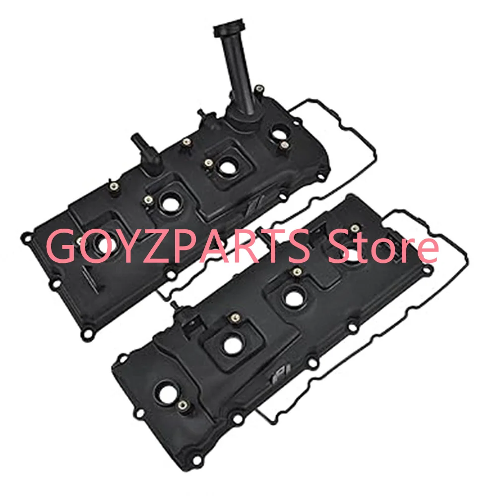 Left & Right Engine Valve Cover 13264-ZE00A 13264-ZE01A 13264-7S000 13264-7S010 For Nissan Pathfinder Armada Titan Infiniti QX56