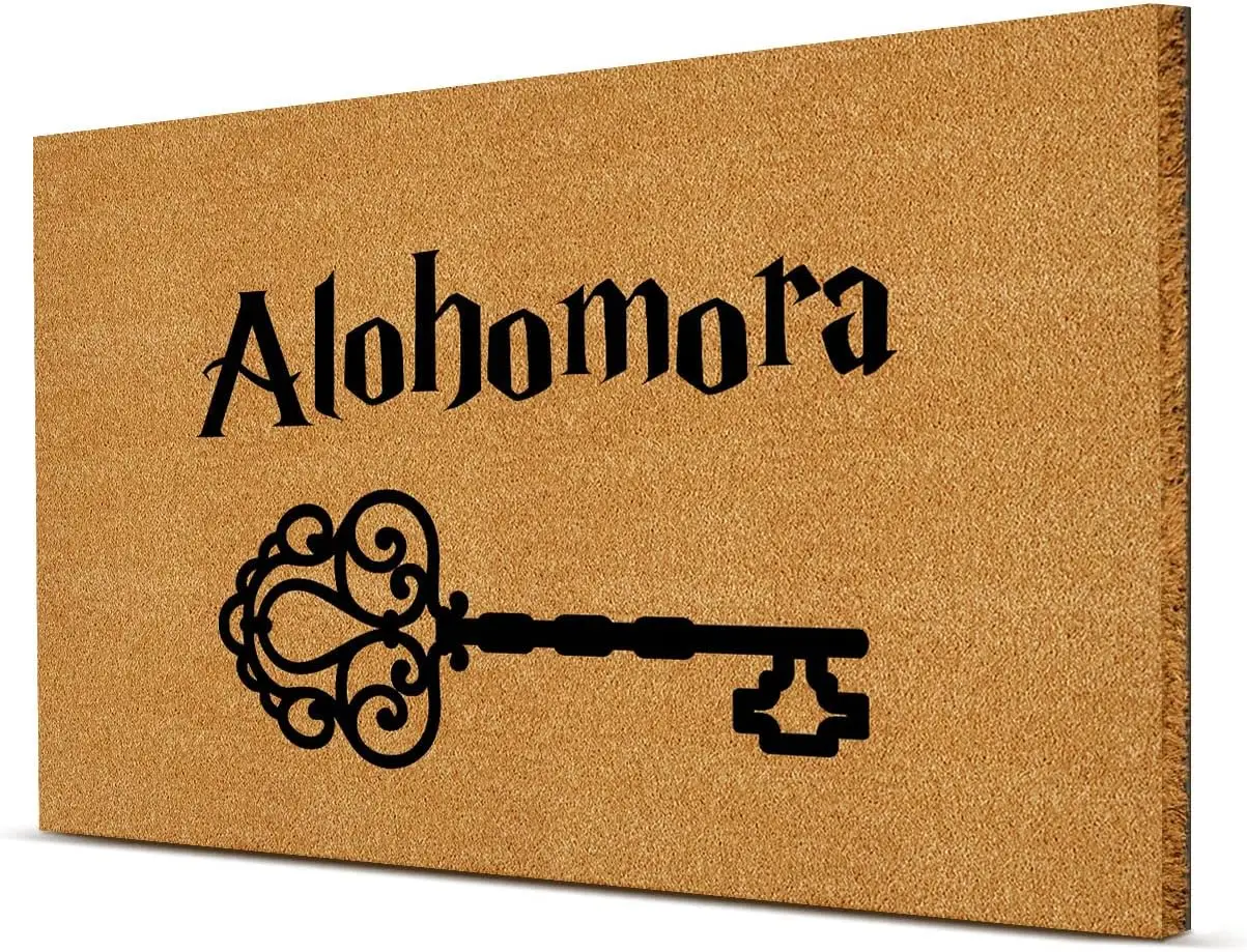 

Alohomora Patterned Door Mat 40x60 cm Doormat Welcome Letters Anti-Slip Door Mat Carpet Doormat Letters Flannel Outdoor Kitchen