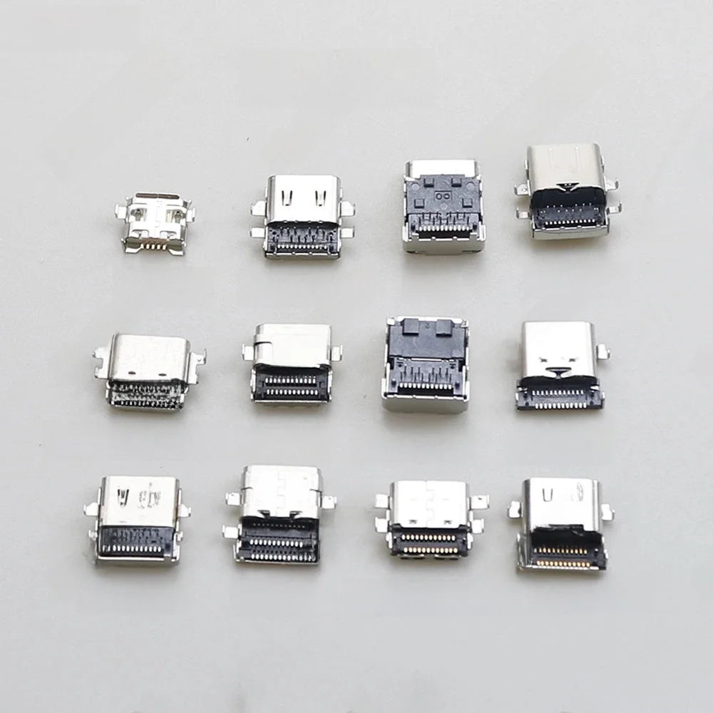 2 pièces adaptées pour HP SPECTRE X360 13-AP War 66 Ghost 13 735 11G7EE ENVY-13 ordinateur portable Type C prise femelle DC USB3.1 Port de chargement