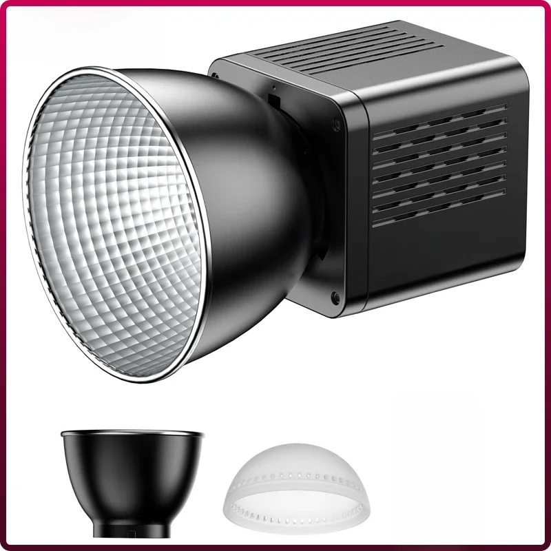 Ulanzi l024 40w rgb Vollfarb Cob Video Licht Mini Bowens Mount Cob Licht 2500-6500k 3400mah LED