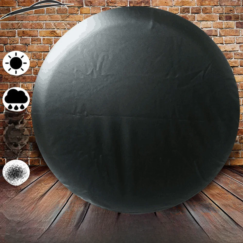 1PC 14 "15" 16 "17" pouces noir pneu de secours roue housse pochette sac de protection pour Mitsubishi pour Kia roue de secours pneu couverture