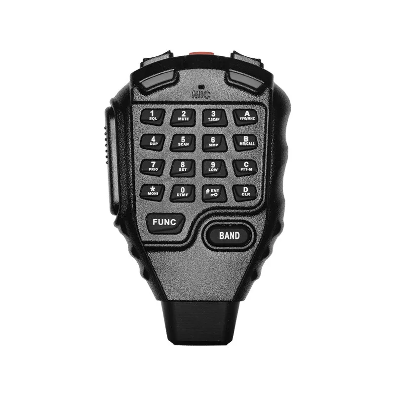 HONGKAIDE BE-2 Wireless Bluetooth Speaker Microphone with Keypad 1500mAh USB-C Remote Mic for HTM688 HTM689 Mobile Radio