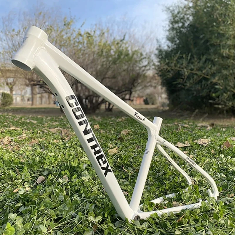 27,5-calowa 29-calowa rama roweru górskiego pasuje do stożka hamulca tarczowego/prosta głowica rowerowa części rowerowe 6061 stop aluminium O.L.D135mm — 2