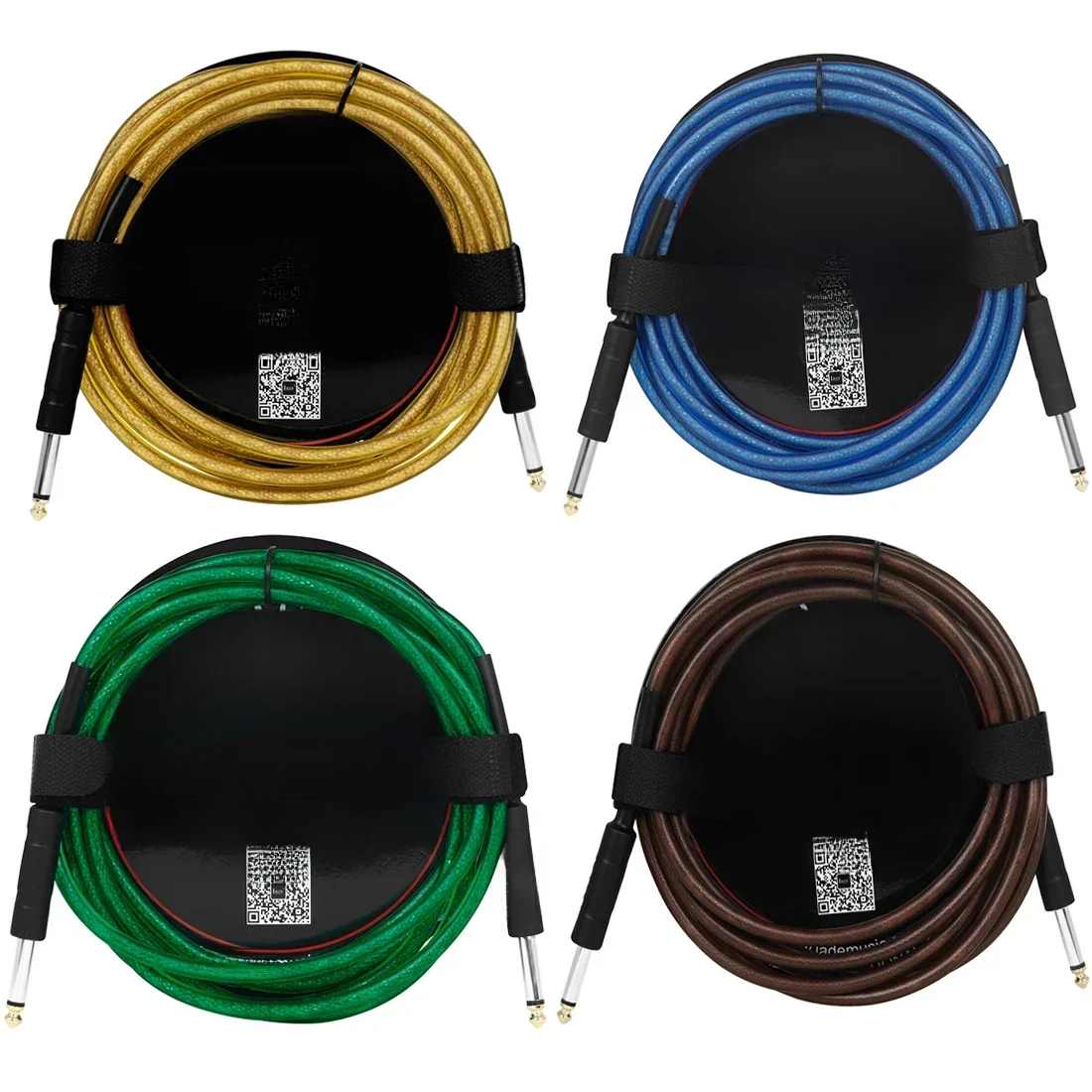 Câble Audio coloré 3M/6M/10M, prise 6.5mm, sans bruit, ligne de réduction, cordon Audio, accessoires et pièces de guitare