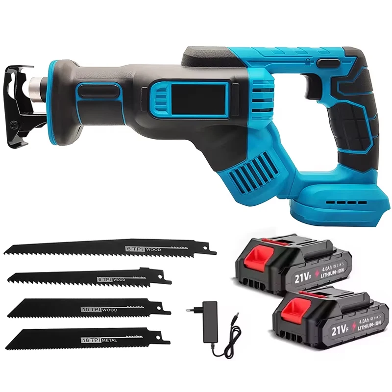 Sega alternativa elettrica a batteria da 300 mm Sega elettrica per utensile da taglio per legno in metallo a velocità variabile continua da 3000 giri/min per pastella Makita