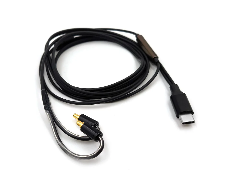 USBC TYPEC Audio Cable with Mic For Sennheiser IE100 PRO BT IE 400