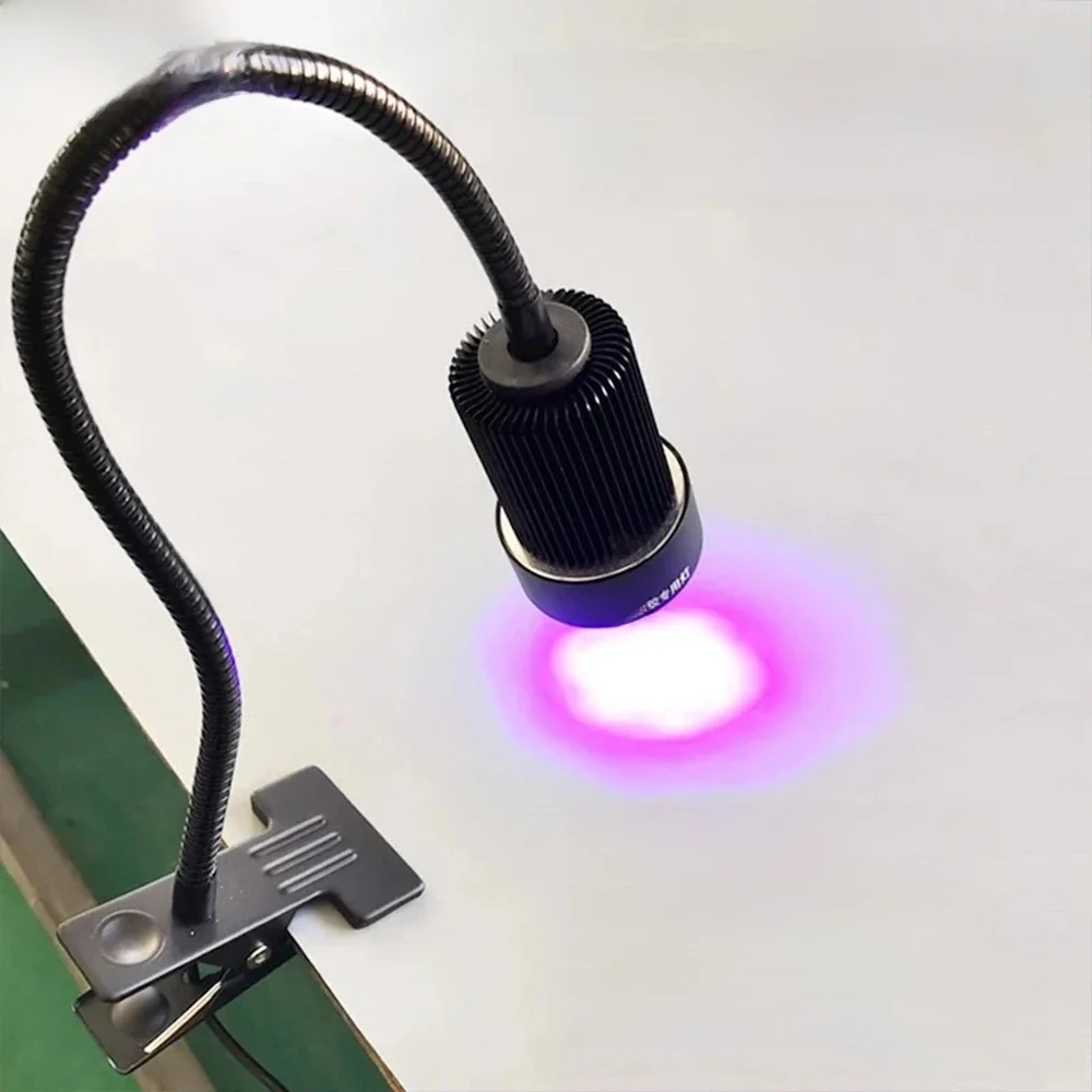 600W 395nm 405nm lampa utwardzająca UV o bardzo wysokiej intensywności ultrafioletowy bezcienny klej kryształowy klej w kształcie kropli żywica farba atramentowa ekran LCD — zdjęcie 2
