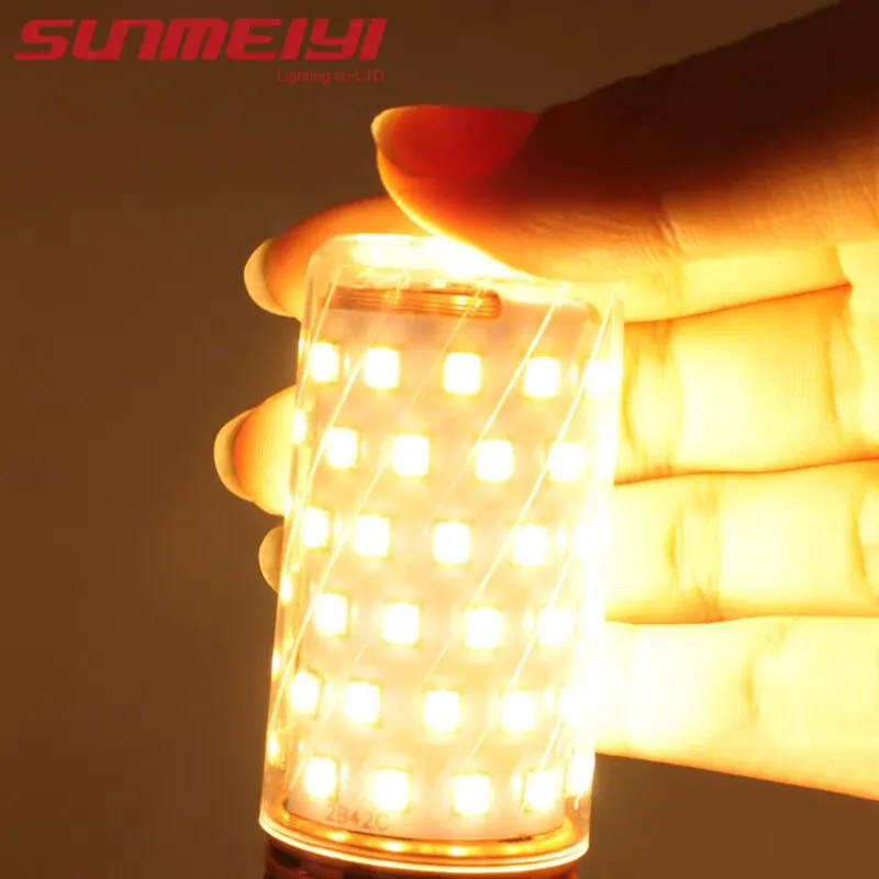 LED Corn Bulb E27 E14 Light Bulb 220V LED Lamp Chandelier Candle Light For Home Decoration image 3