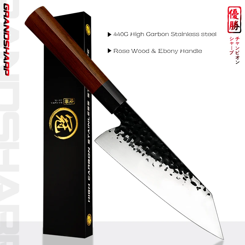 

Japanese Kitchen Knives 7 Inch Chef Knife Universal Cooking Slicing Butcher Home Tool Meat Fish Vegetables Cutting Cookware NEW