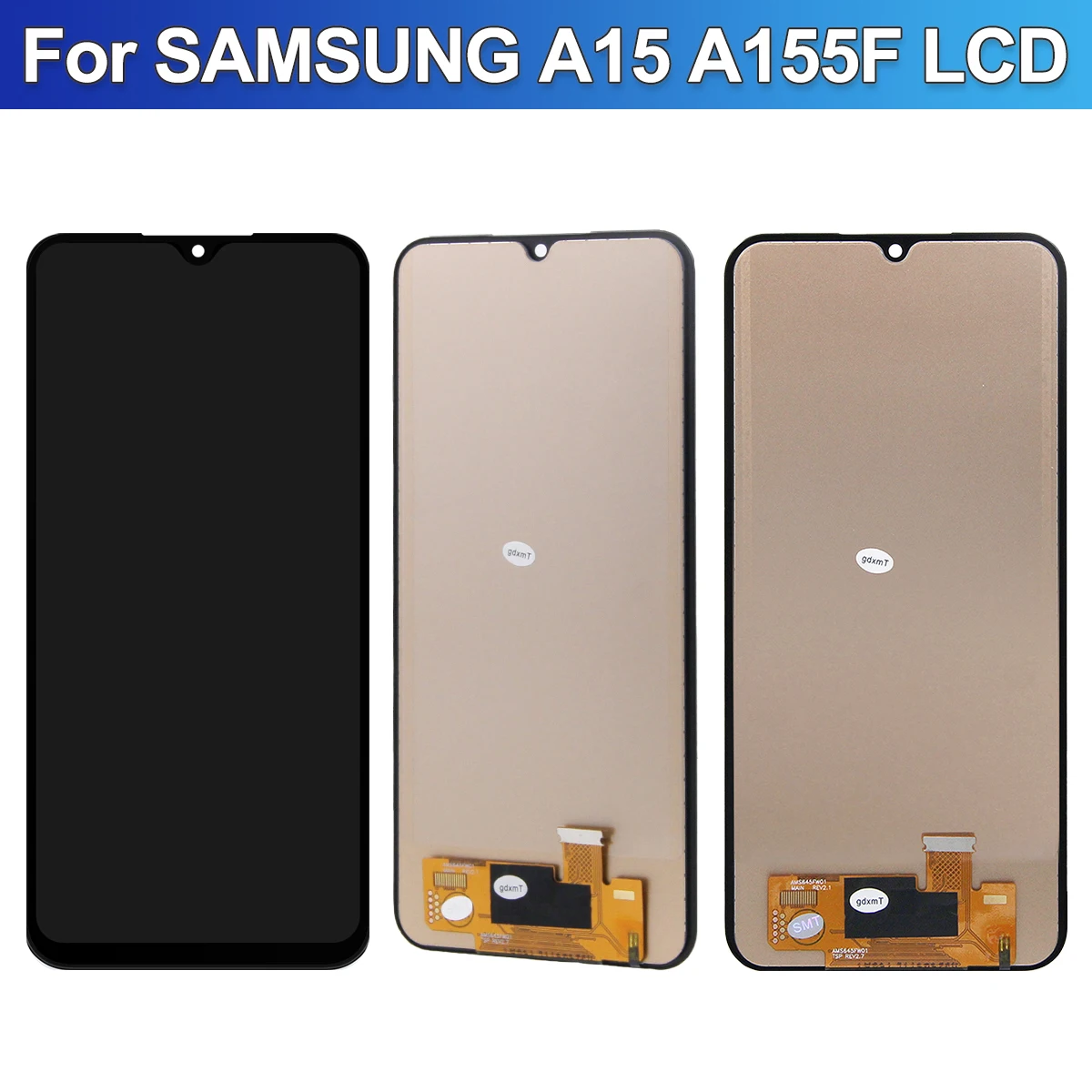 A15 A155F Display Screen for Samsung Galaxy A15 Lcd Display Digital Touch Screen with Frame for Samsung Galaxy A15 5G A156B