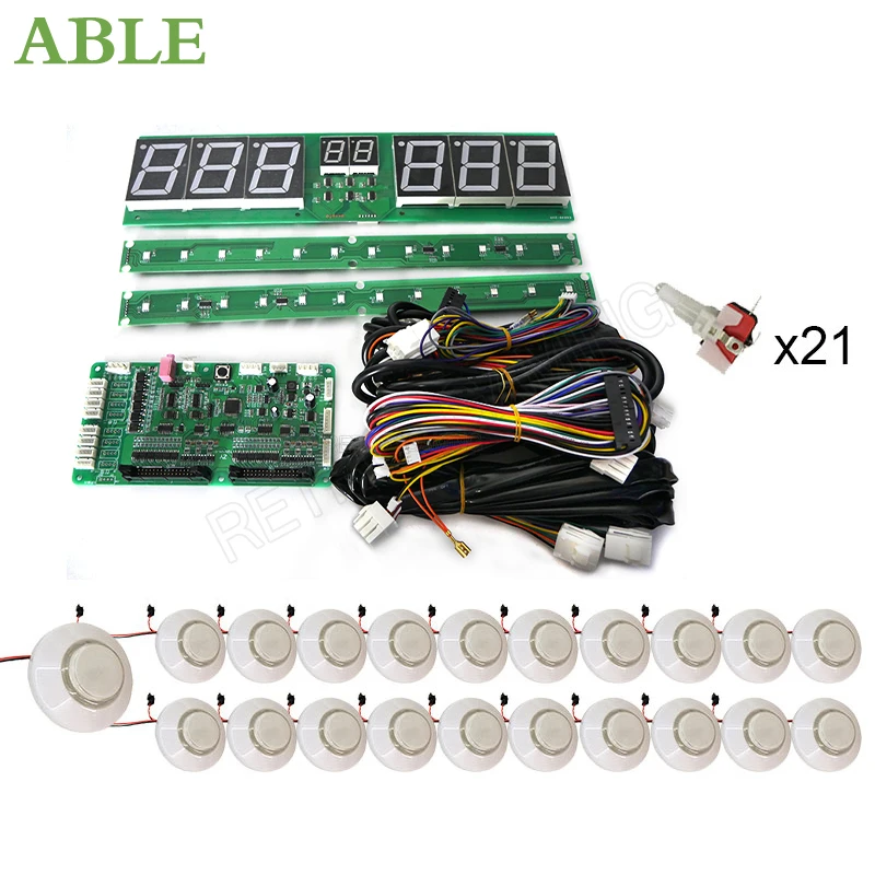 

Arcade Game Machine Kit, DIY Kit For Bean-Throwing And Mischievous Bean-Making Games, Motherboard With Display Screen