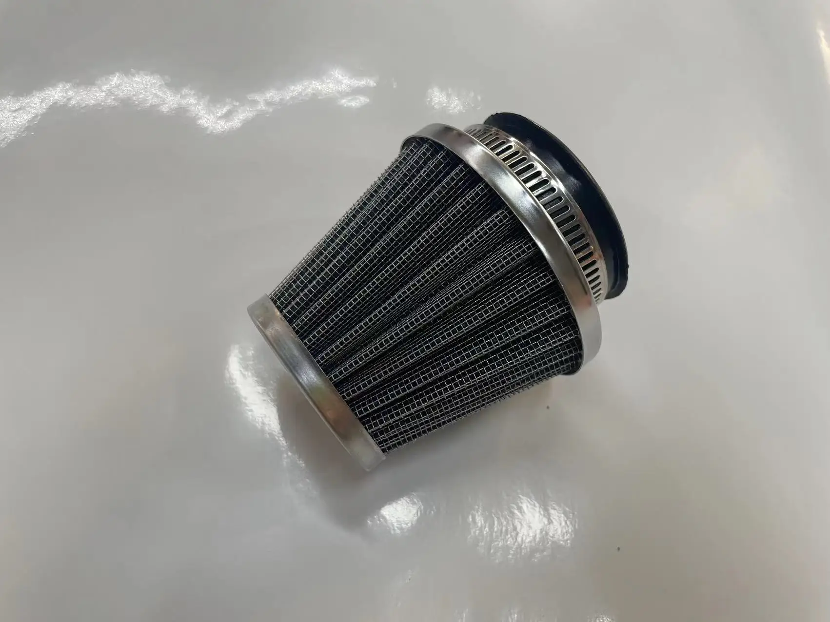 Motorcycle Air Filter 34-60mm High Flow Universal Motorbike ATV Dirt Bike Clamp-on Replacement Part Conical Air Filters