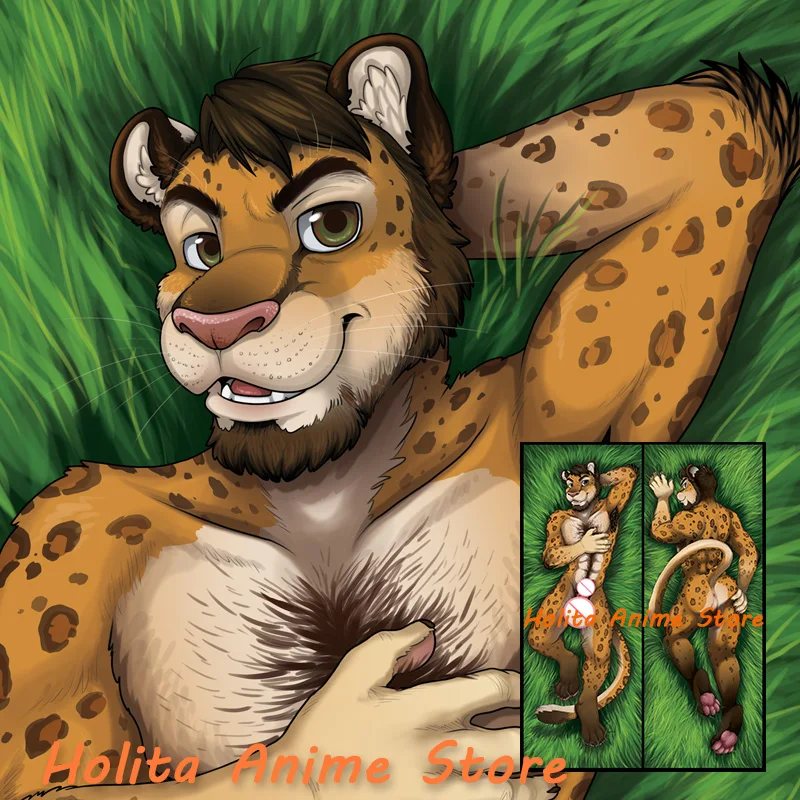 

Dakimakura Anime Babs The Leopard Body Pillow Double-sided Print Life-size Cover