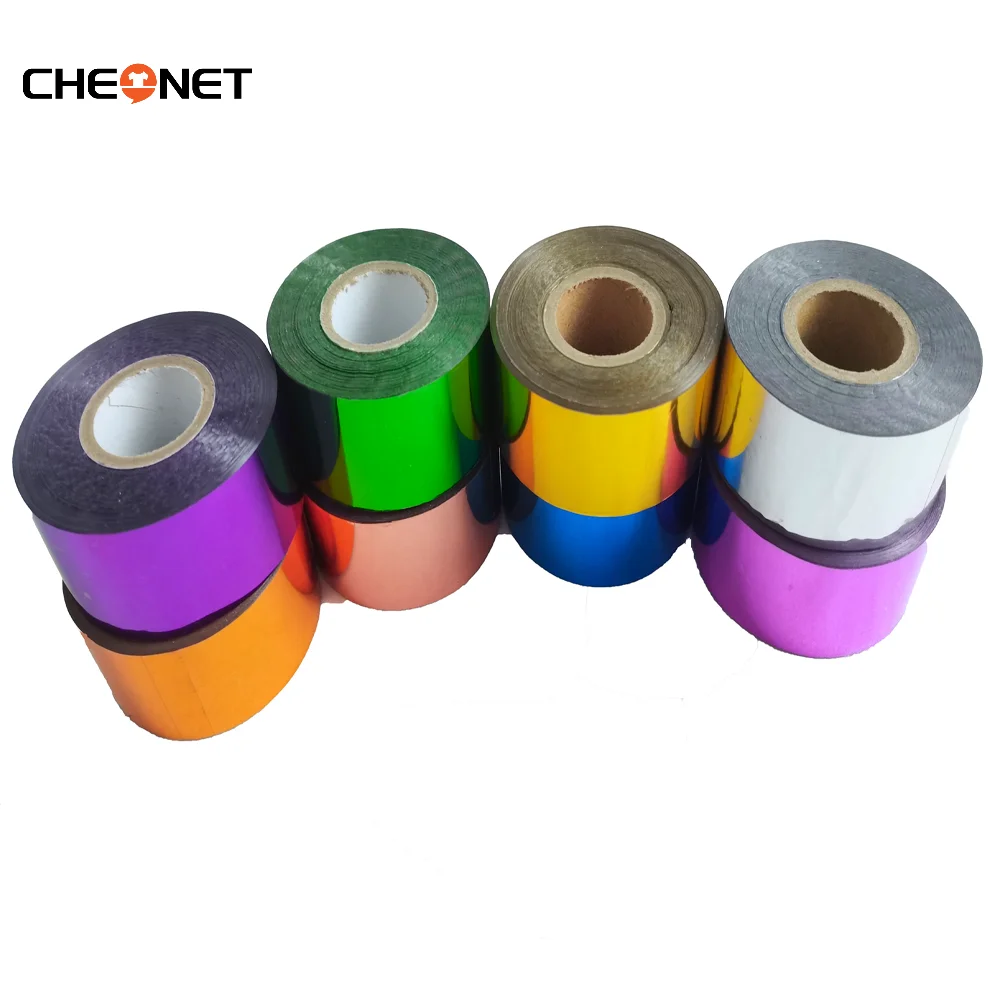 3CMx120M1 Roll Hot Stamping Foil Paper Rolls DIY Bag Card Decor For Heat Transfer Laminating Napkin Gilding PVC