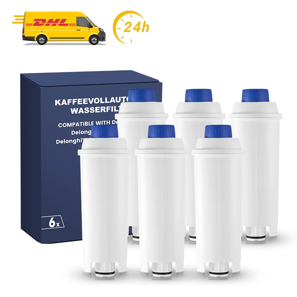 Filswa Filtre à eau pour machines à café automatiques filtre de remplacement compatible avec DeLonghi ECAM / ETAM / ESAM ainsi que BCO400 / BCO410