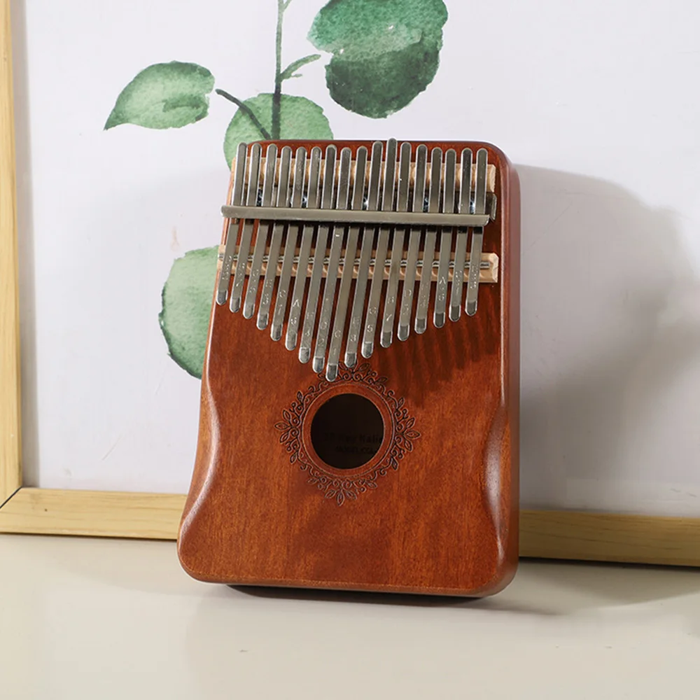 Kulo Haka Kalimba full set 17 musical instruments mahugany one neck finger piano portable Karim bar entry acoustic tick