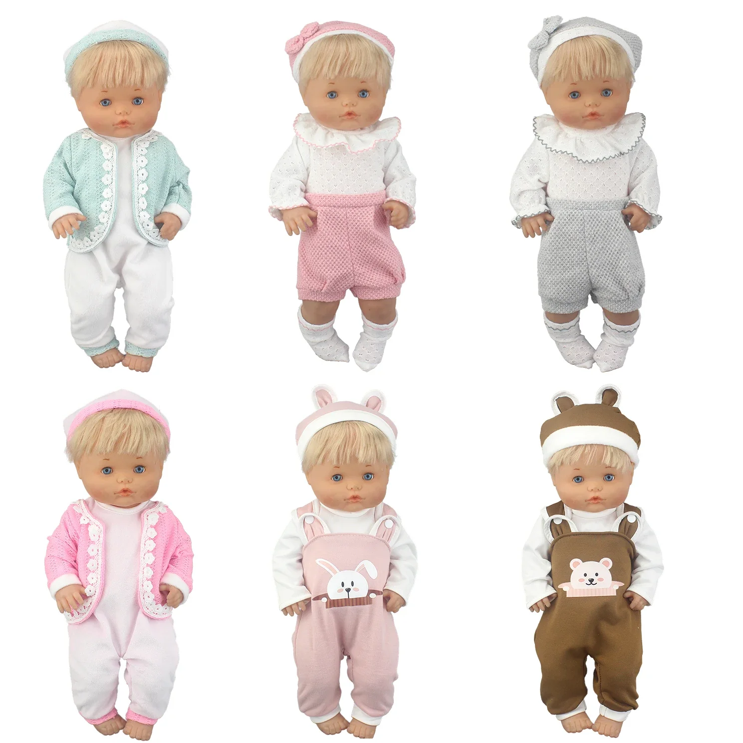 2023 Nowa moda Lovely Surit Fit 40cm 41 cm Nenucos Doll Nenuco Ropa su Hermanita Purple Long Sleeves — zdjęcie 2