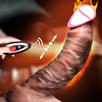 Realistic Dildo Vibration Penis Telescopic Dick Penetration Anal Sexy Adult Sex Toys For Women Heating Dildos Anal Vibration toy