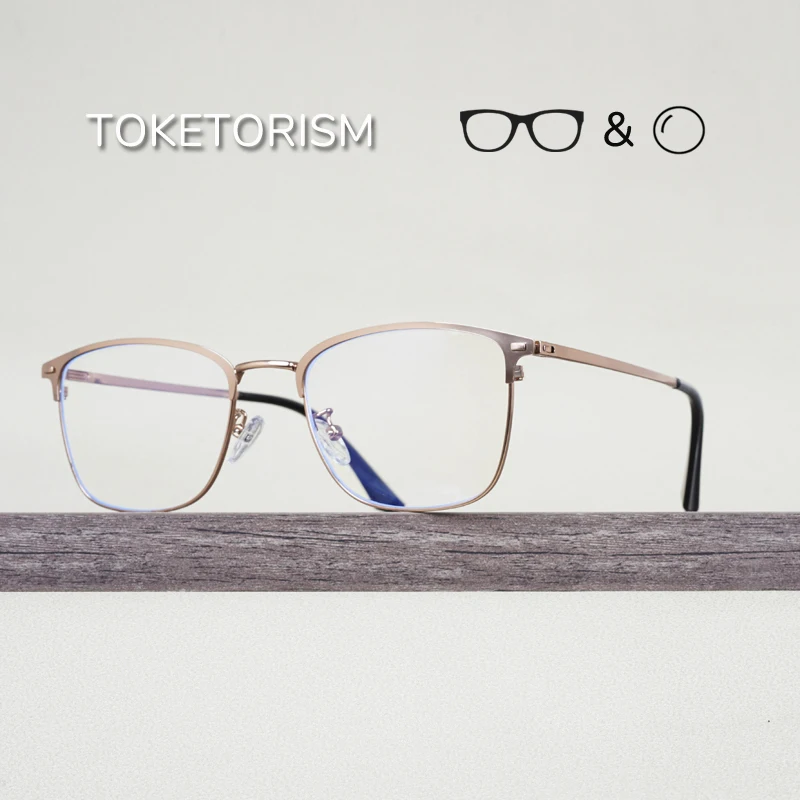 Toketorism Fashion Reading Glasses Spectacle Frames Women Myopia Computer Presbyopic Eyeglasses Men