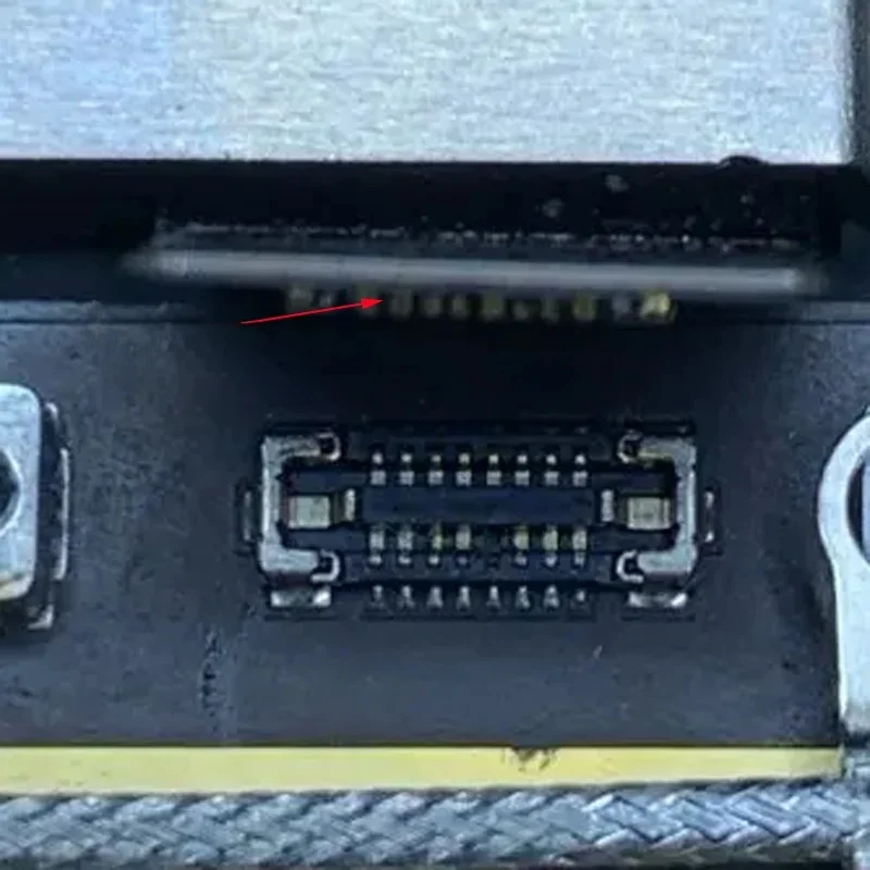 2-10szt Podświetlenie kamery LED Flex FPC Złącze kontaktowe Wtyczka do MacBooka Air Retina 13,6 cala M3 2024 A3113 16-pinowe — zdjęcie produktu 6
