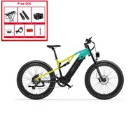 LANKELEISI RV800PLUS EU UK Stock 26 Inch Fat Tire Electric Mountain Bike 48v 20ah 750w For Bafang Motor Electric Bicycle