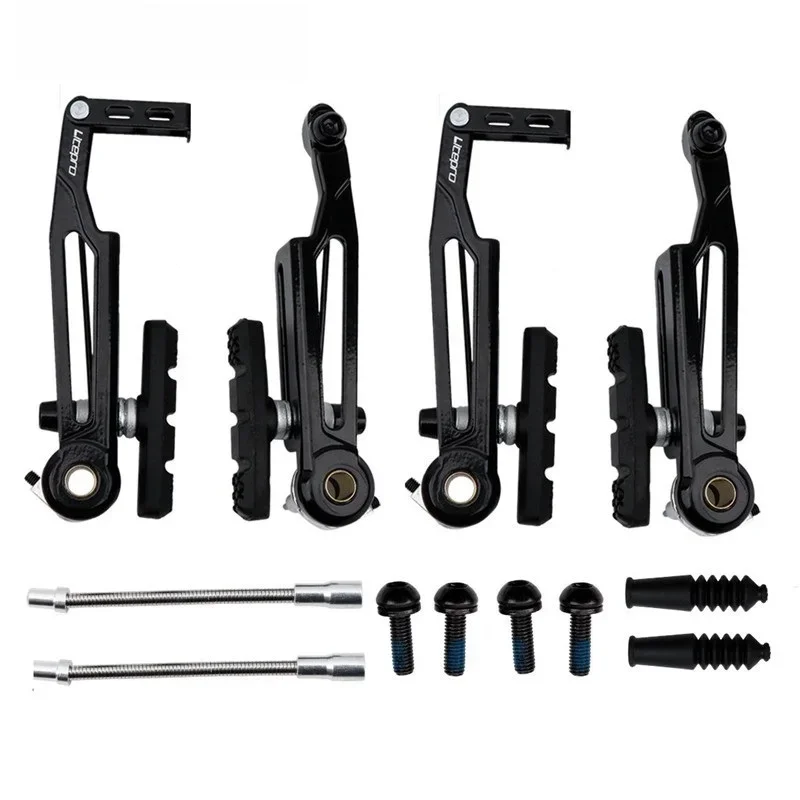 AliExpress NONE Litepro 415 Folding Bike V Brake Caliper 110mm Ultralight Aluminum Alloy Long Arm Brake 451 Wheelset Brake