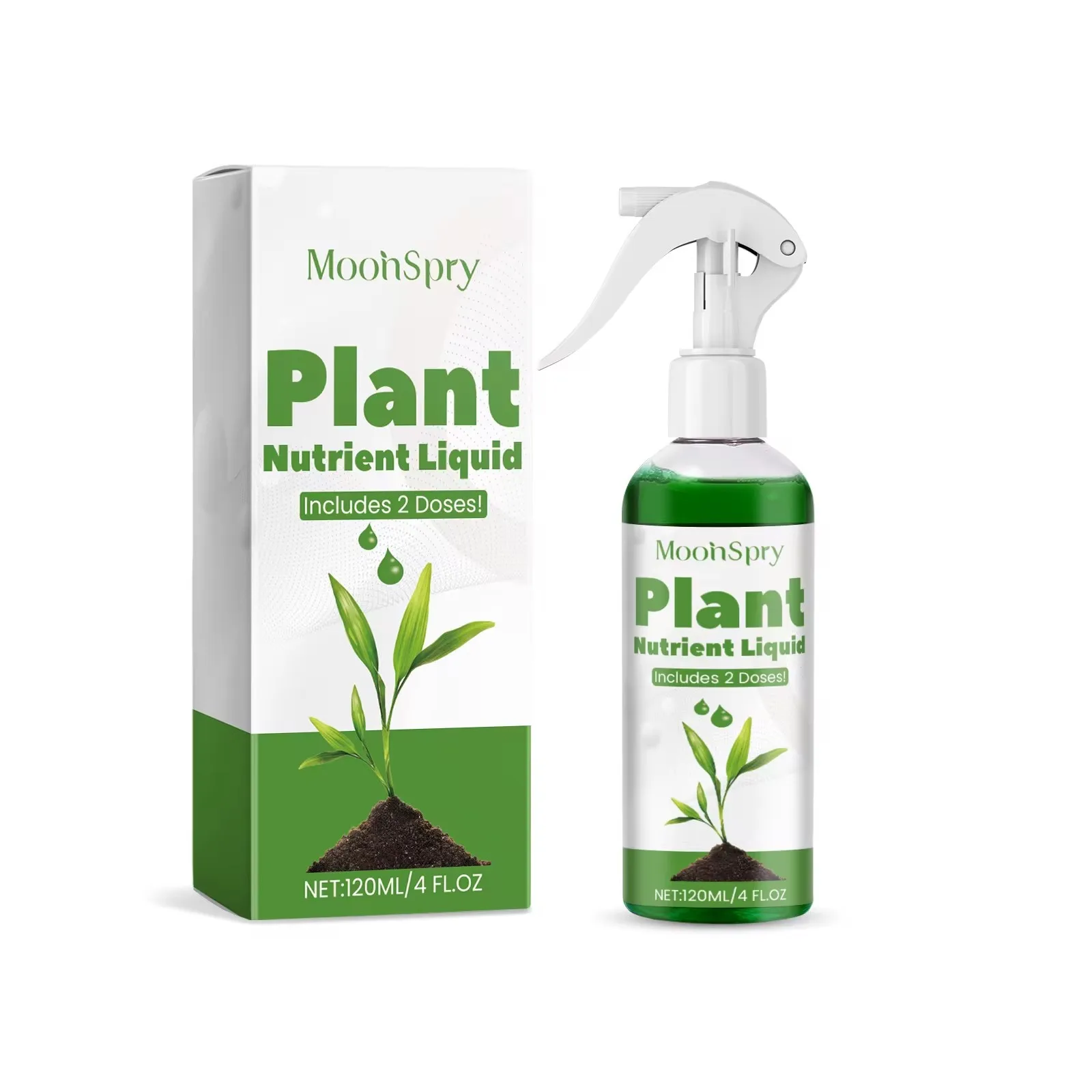 Potted Plant Nutrient Liquid Organic Plant Growth Booster Flowers Food Growing Green Leaf Fertilizer Hydroponic Food Solution