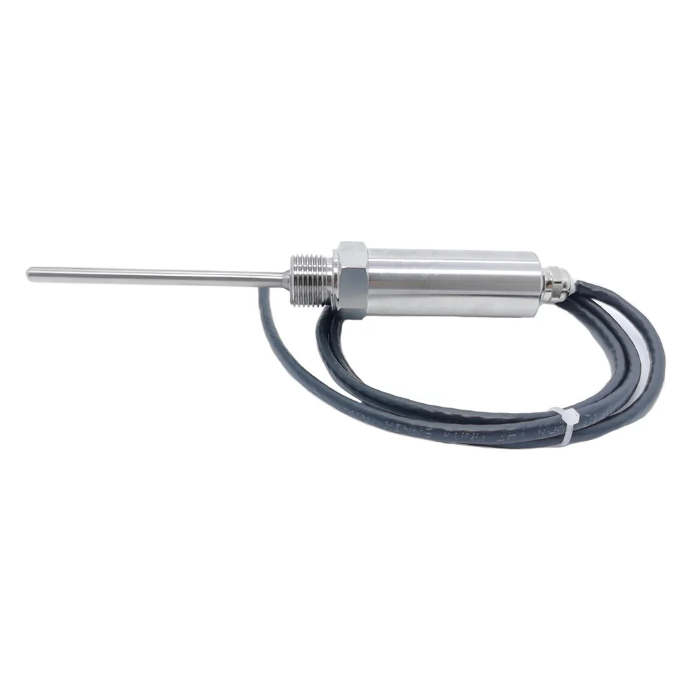 Waterproof Plug-in Integrated Temperature Transmitter 4-20ma Output Thermal Resistance PT100 Sensor