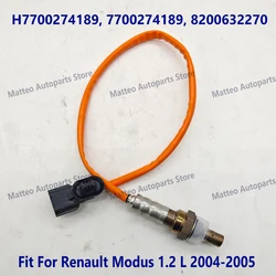 Sensor de oxígeno con sonda Lambda para coche, accesorio de alta calidad con sonda Lambda, para Renault Modus 7700274189 L 8200632270-1,2 2004, H7700274189 2005