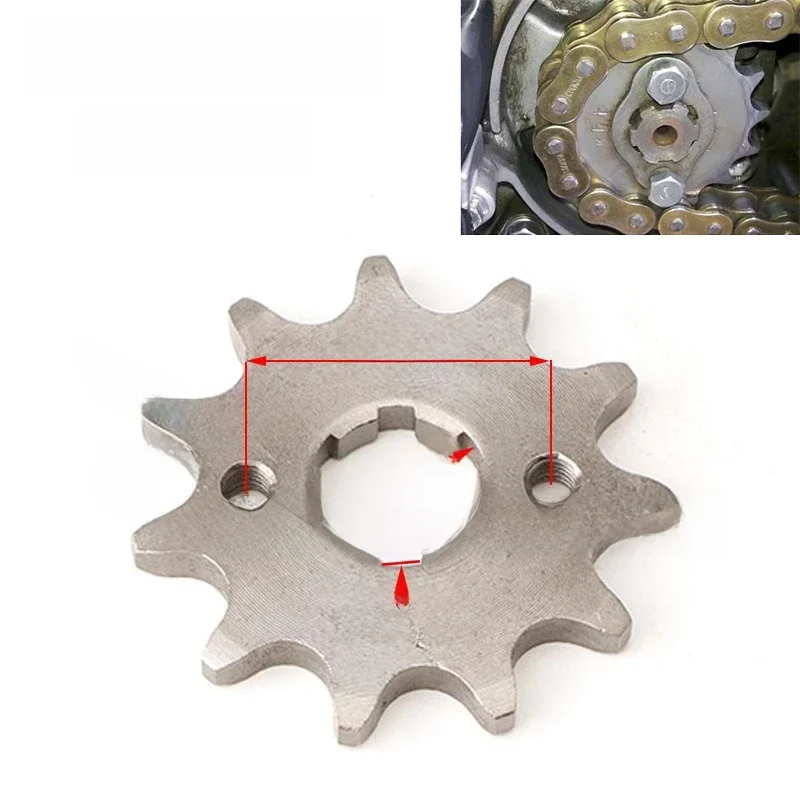 AliExpress NONE 520# 20MM 10 11 12 13 14 15 16 18 19 20 21 22T Tooth Front Engine Sprocket Chain for 150 200 250cc ATV Quad Dirt Bike Motorcycle