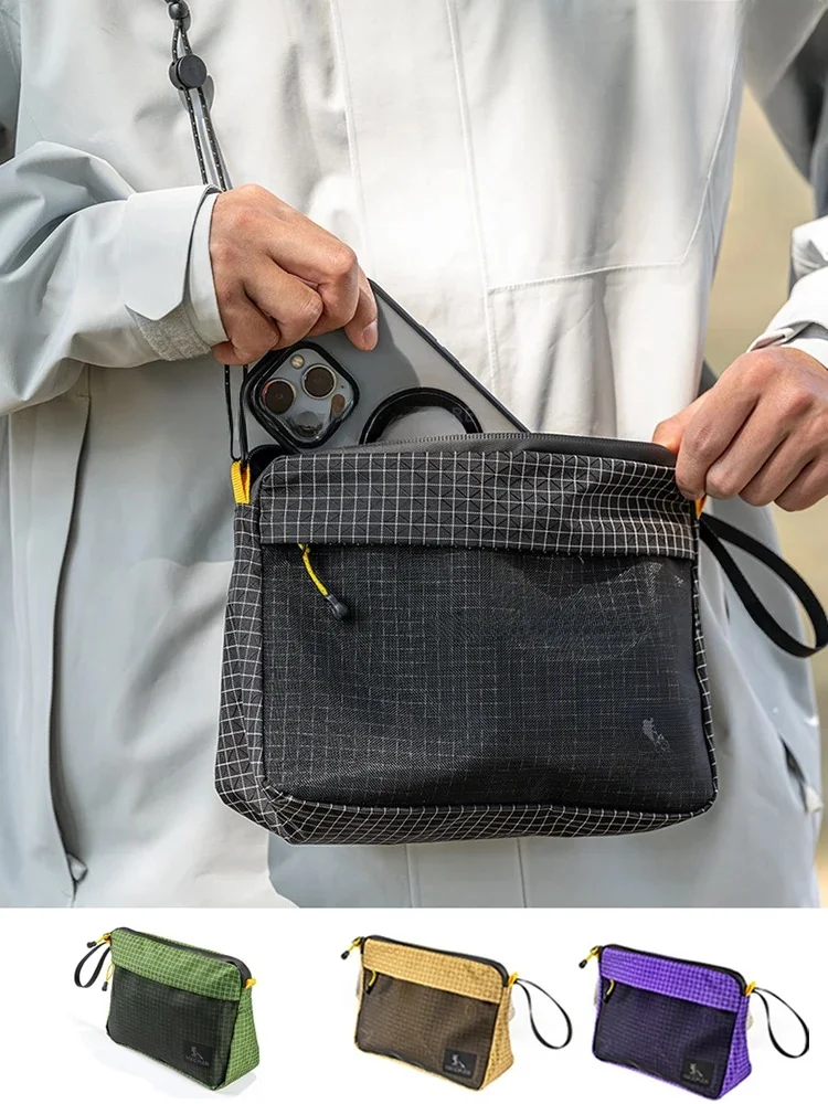 AliExpress HIKEMAN Travel Crossbody Bag Cosmetic Phone Storage Organizer Hiking Cycling Pack Outdoor Toiletry Bag UHMWPE Waterproof Pouch