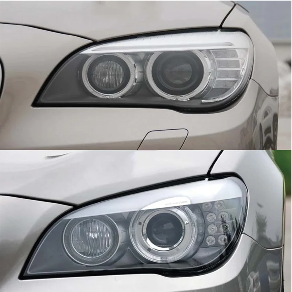 Car Front Headlight Cover For BMW 7 Series F01 F02 730Li 740Li 750Li 760Li 2009-2015 Glass Lens Shell Light Caps Auto Lamp Case