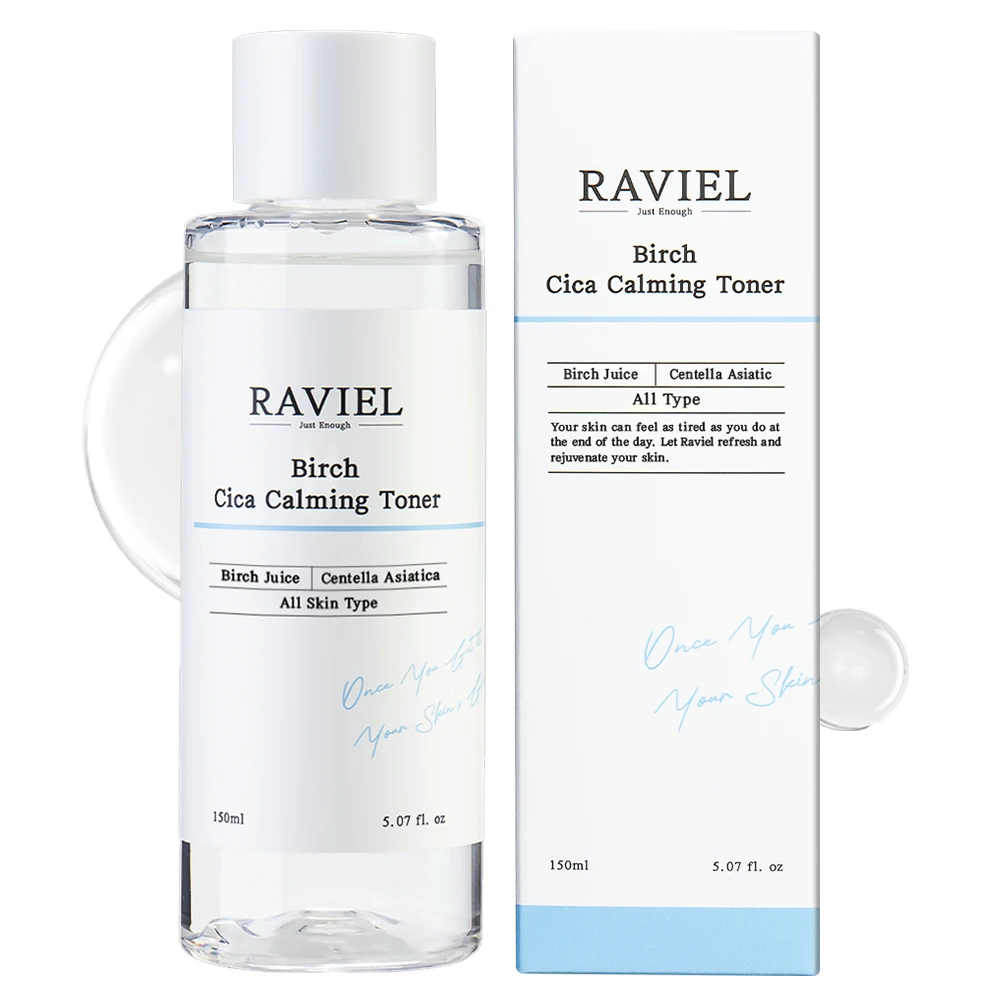라비엘 자작나무 시카 카밍 토너 150ml / 자작나무수액 50% 함유 진정 보습 닦아내는 토너 촉촉