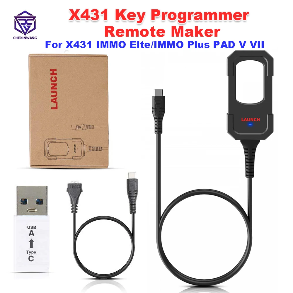 

Launch X431 Key Programmer Remote Maker for X431 IMMO Elte IMMO Plus PAD V VII Remote & Chip Generation IMMO Programming Tools