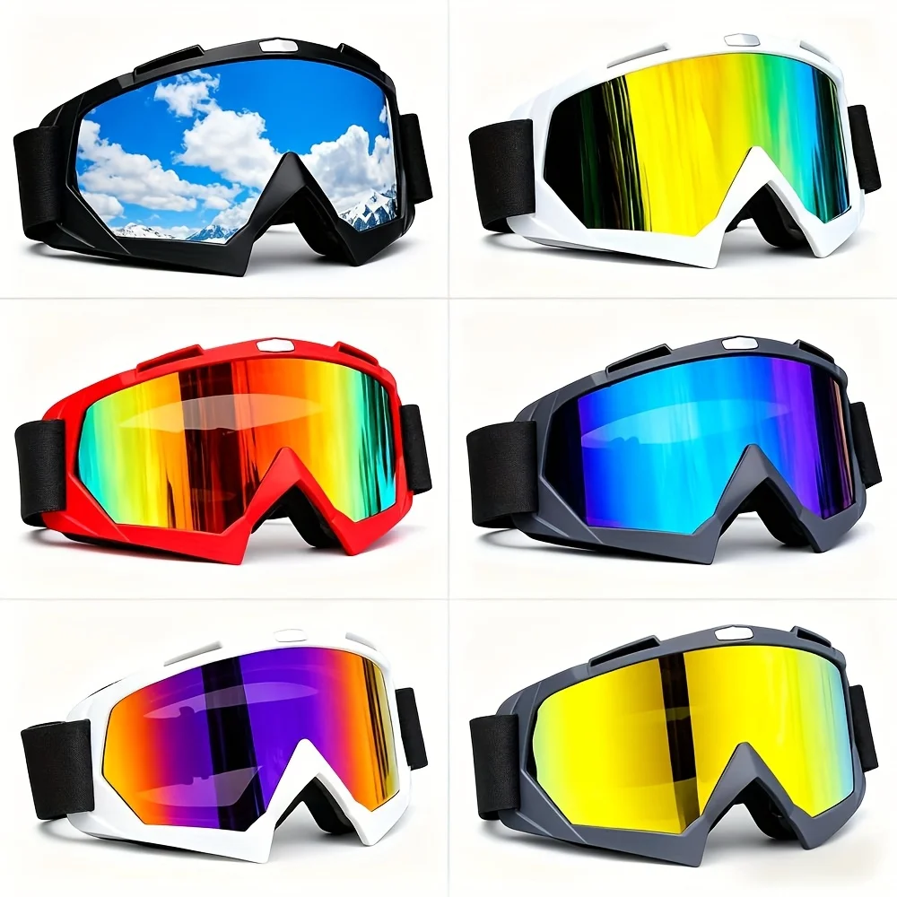 

Moto Off-Road Riding Goggles, Outdoor Glasses, Windproof Sand Goggles, Ski Goggles, Suitable